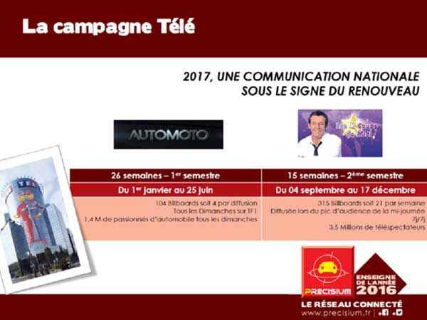 Capture d'écran d'une campagne télévisée.