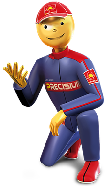 Mascotte du service Precisium.