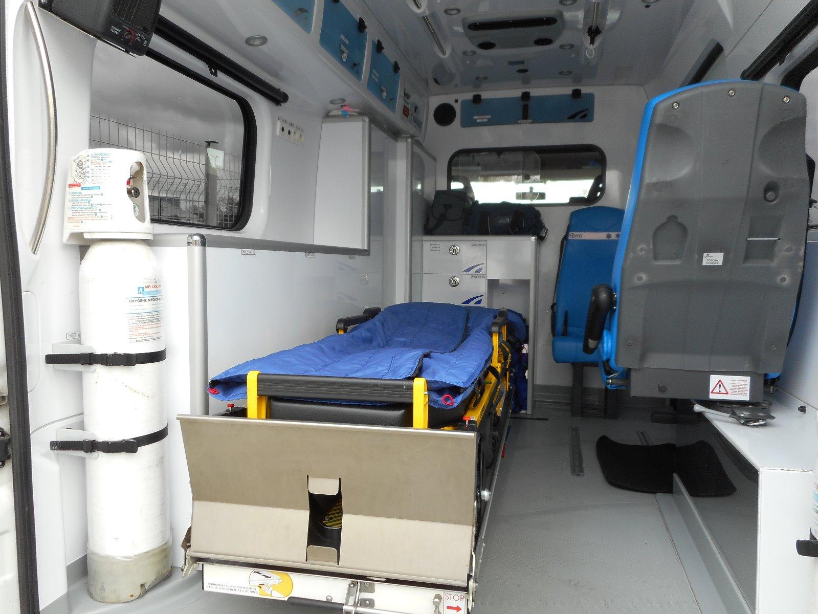 Ambulance à Riantec