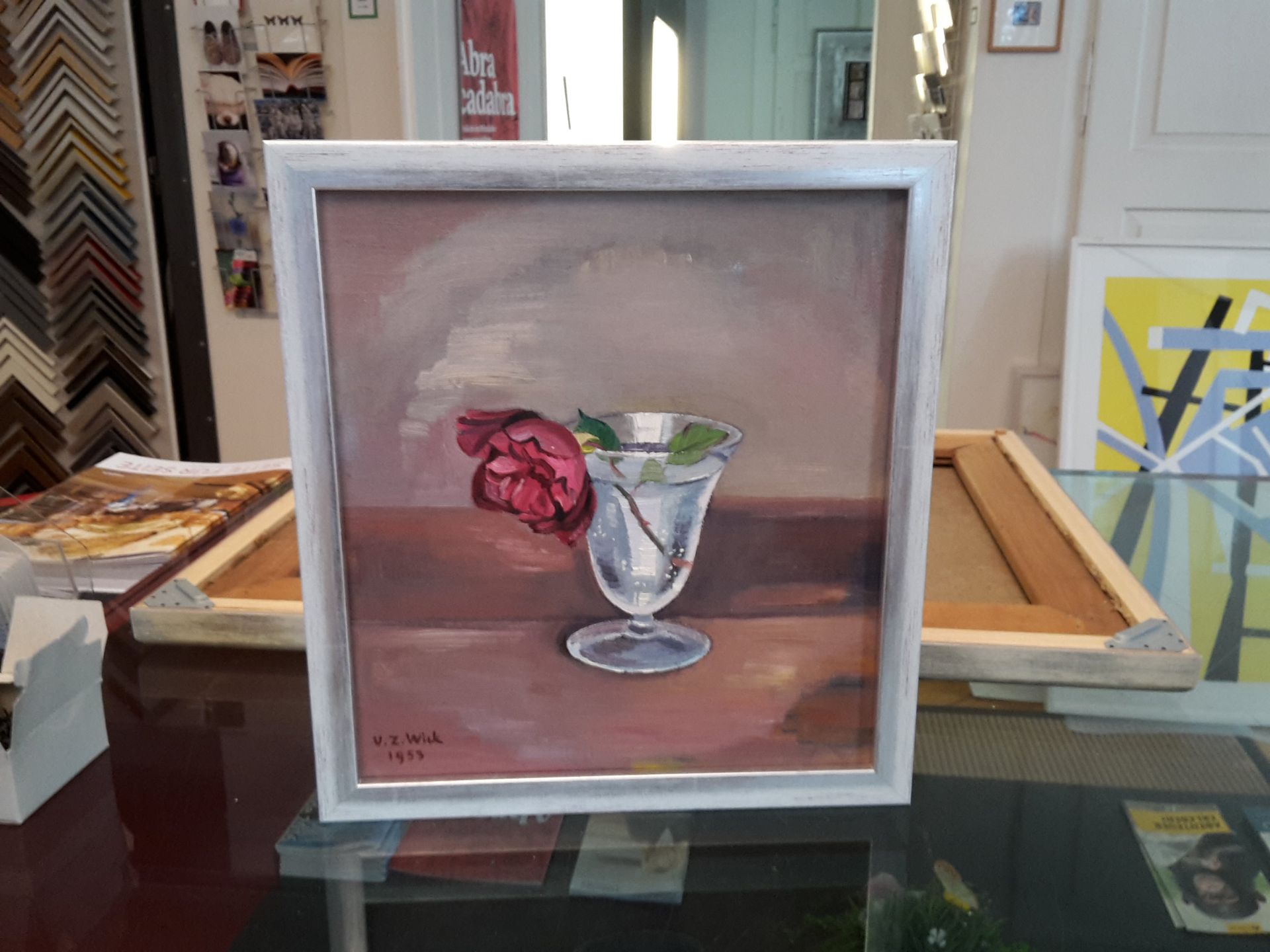 1_Einrahmung - Buchbinderei Bettina Zeitz- St. Gallen