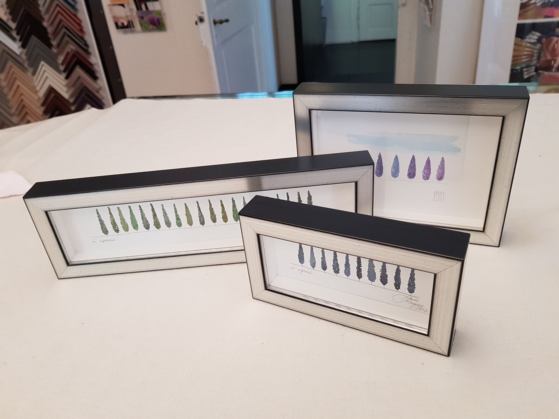 2_Einrahmung - Buchbinderei Bettina Zeitz- St. Gallen