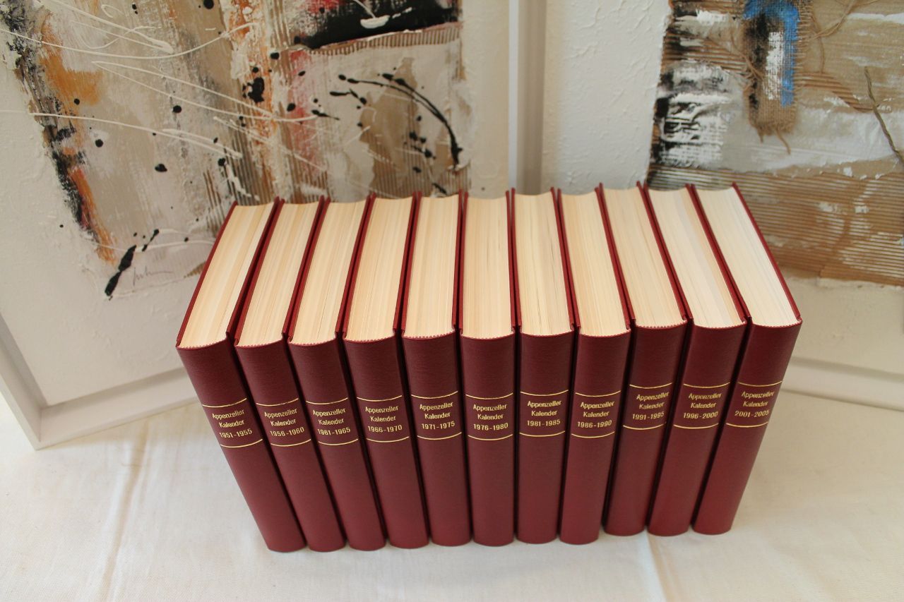 Bücher binden - Buchbinderei Bettina Zeitz- St. Gallen