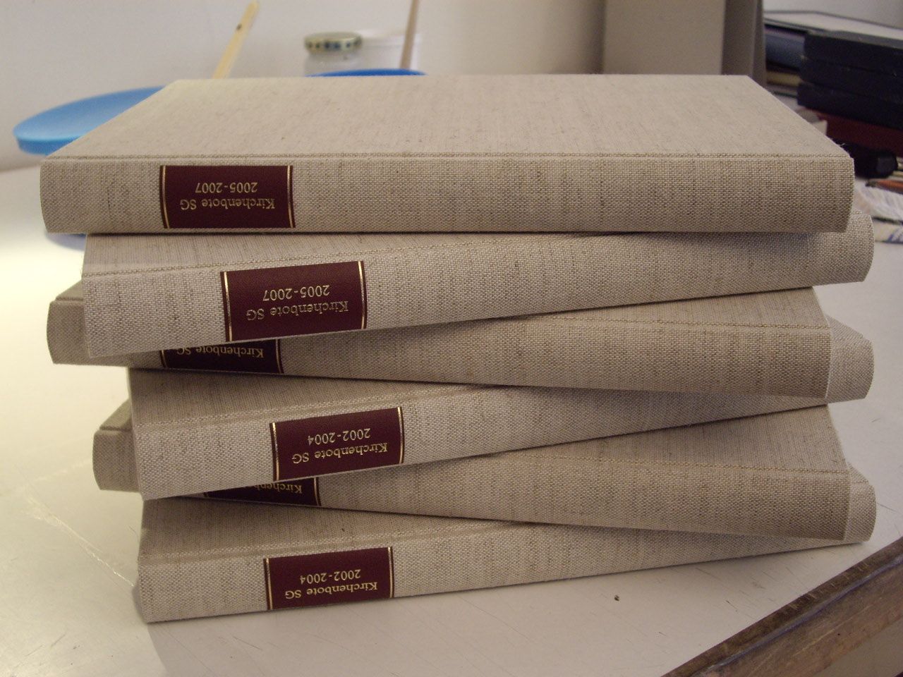 Buchbindung_1 - Buchbinderei Bettina Zeitz- St. Gallen