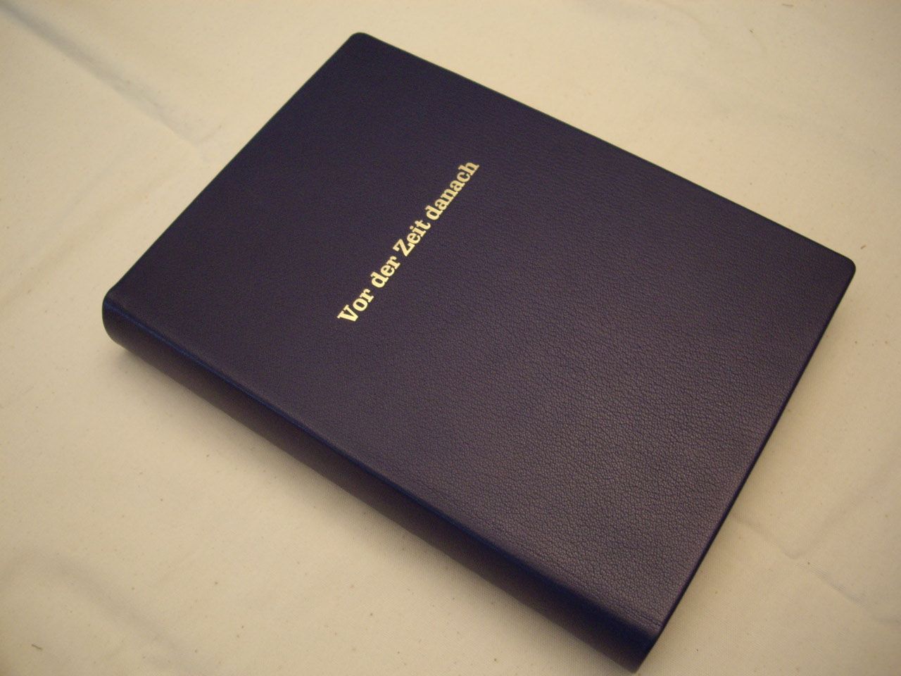 Ledereinband_1 - Buchbinderei Bettina Zeitz- St. Gallen