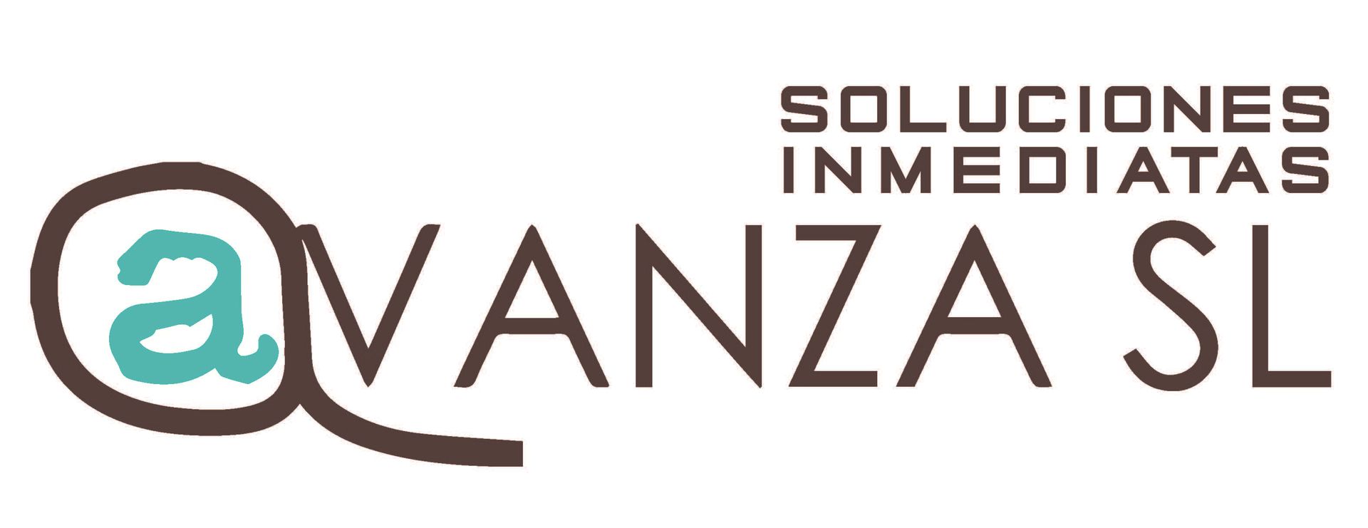 Un logotipo para una empresa llamada avanza sl