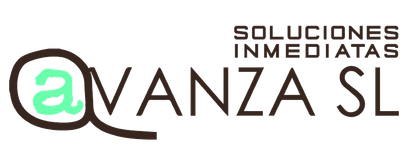Un logotipo para una empresa llamada avanza sl