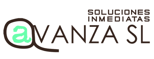Un logotipo para una empresa llamada avanza sl