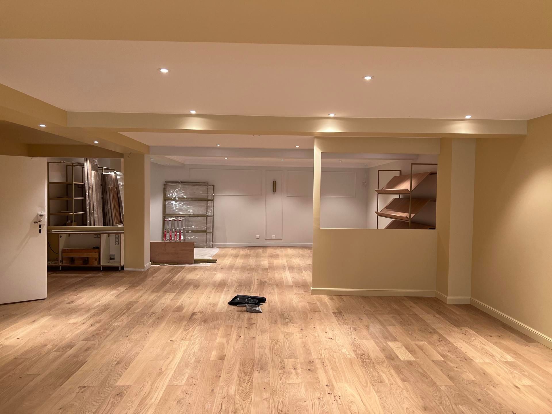 Installation de parquet