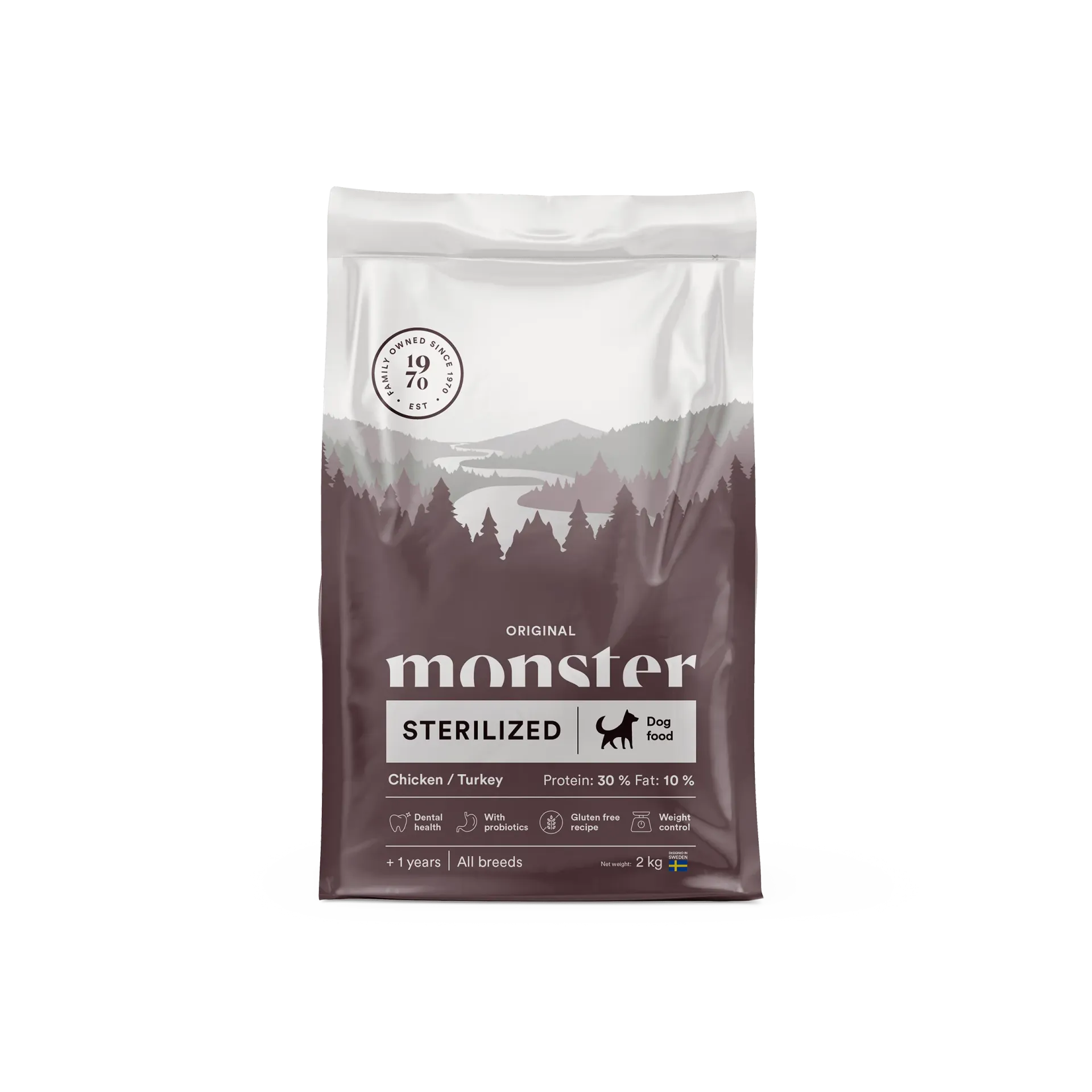 Monster Original Sterilized Chicken / Turkey
