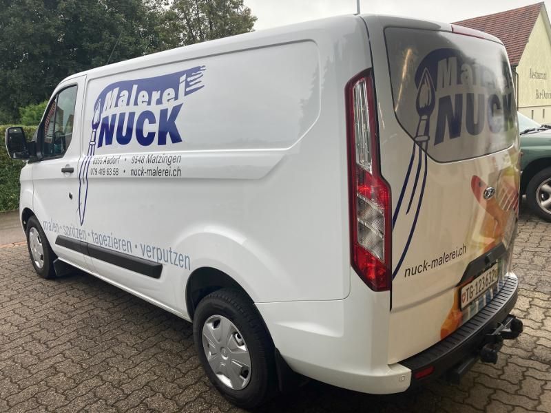 Fahrzeug mit Logo, Foto von Anschrift.ch Schöb