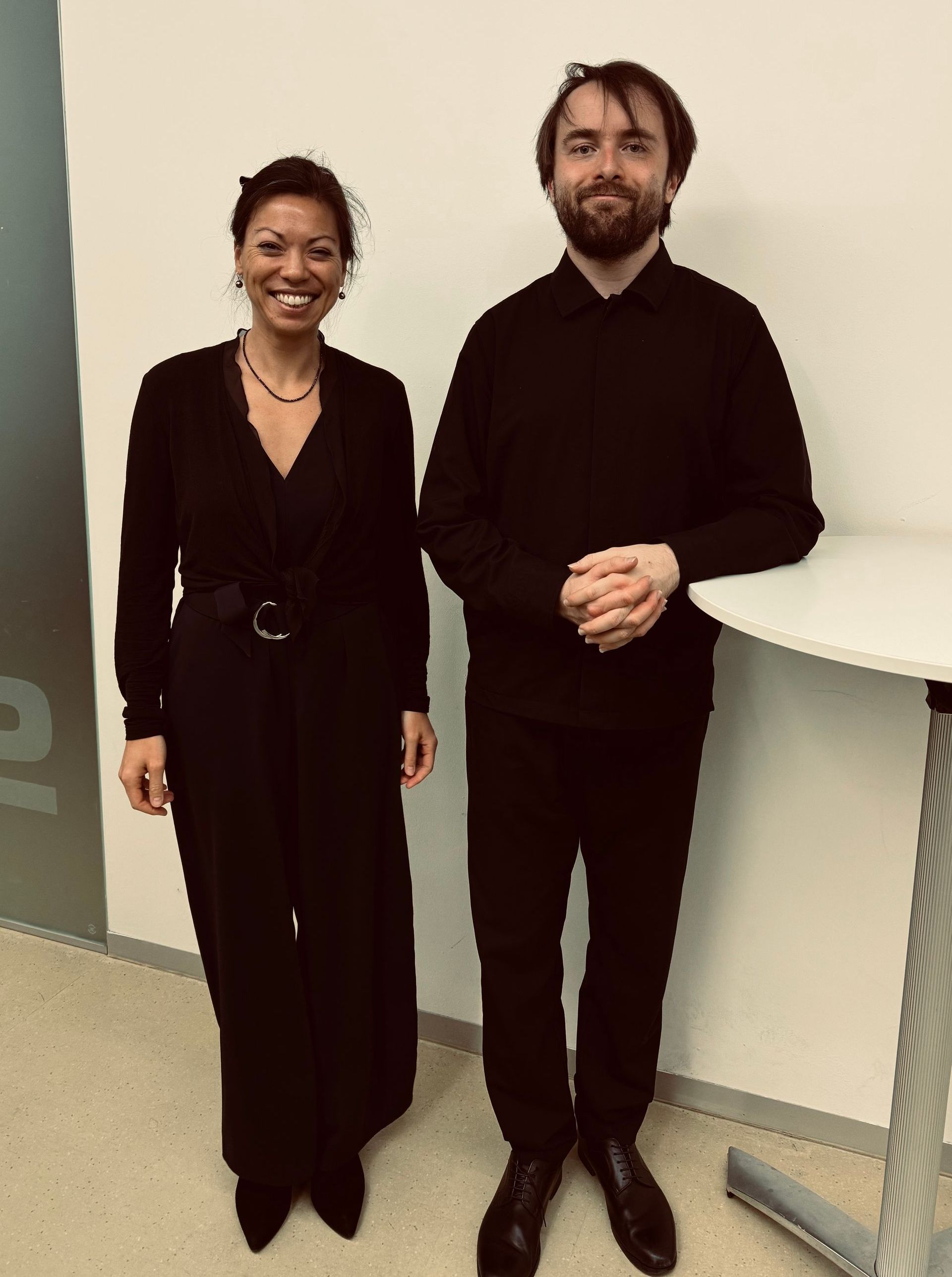 Irena Nakajima-Daum mit Pianist Daniil Trifonov nach Konzertservice durch Piano Metz by DAUM