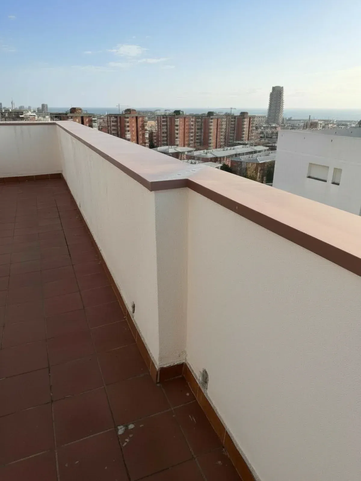 Cubre Muro Aluminio Cobre Rústico