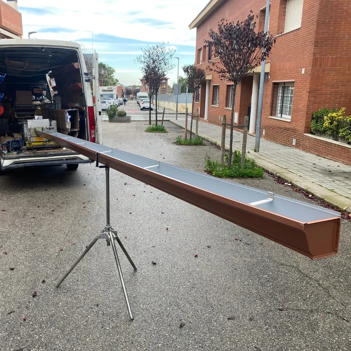 Fabricando Canal de Aluminio