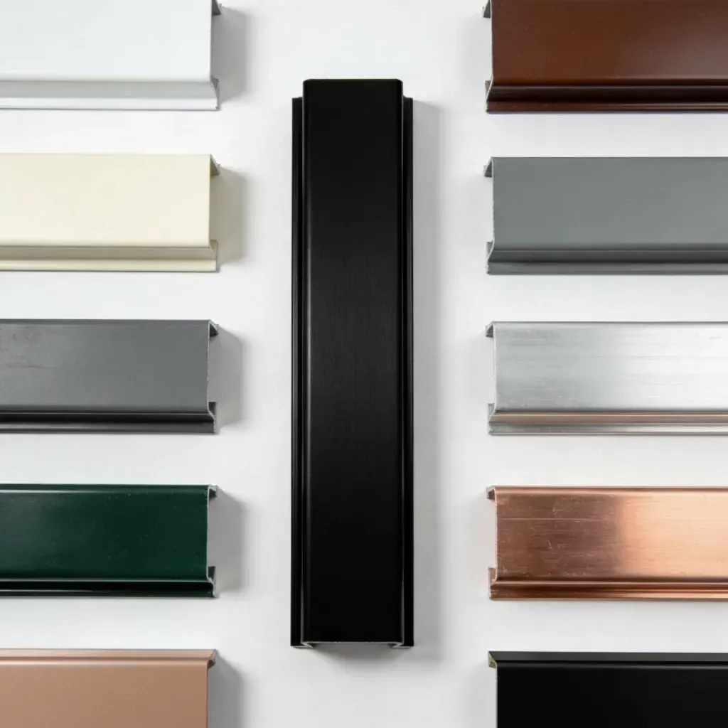 Ral de colores del Aluminio