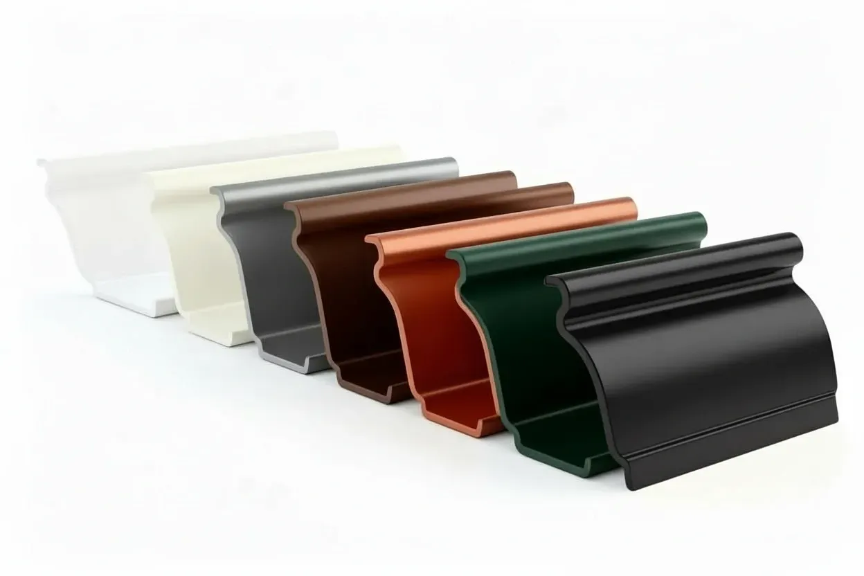 Gama de Colores de la Canal de Aluminio en Mataró