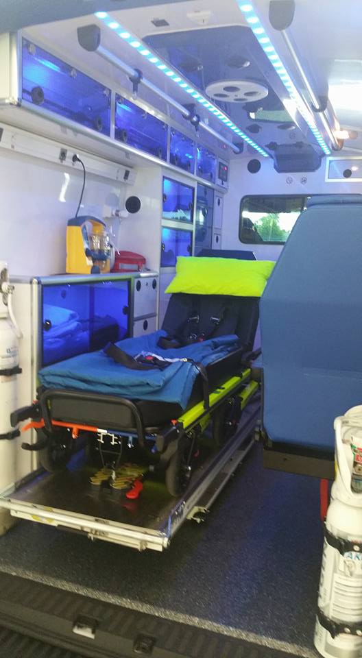 Ambulance position allongée