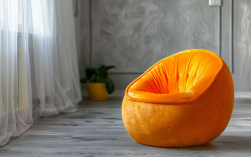 Conjunto moderno de sofá e mesa de centro de madeira, com design baixo