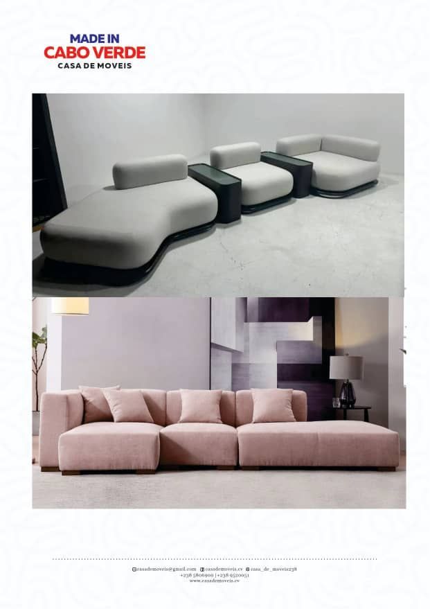 Uma peça gráfica promocional para móveis 