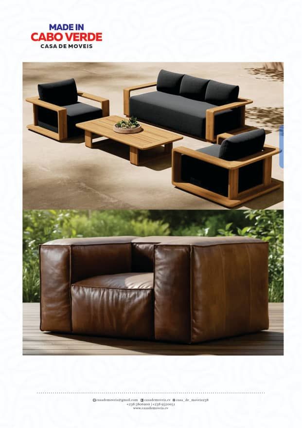 Um folheto promocional da marca de móveis Cabo Verde