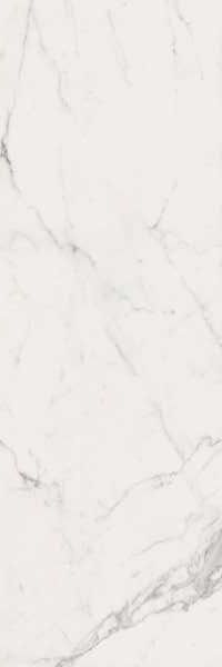 Superficie de mármol blanco con vetas grises.