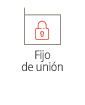 Red padlock icon within a gray square, labeled 