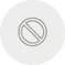 Símbolo prohibido: un círculo con una línea diagonal que lo atraviesa.