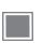 Cuadrado gris dentro de un borde blanco.