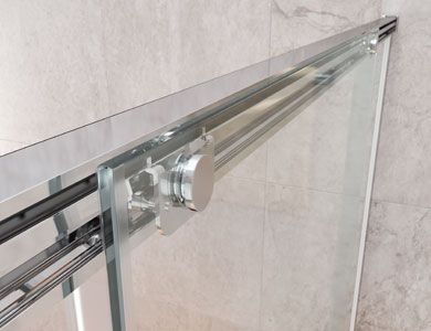 Marco rectangular negro con bordes curvos, sobre un fondo gris.