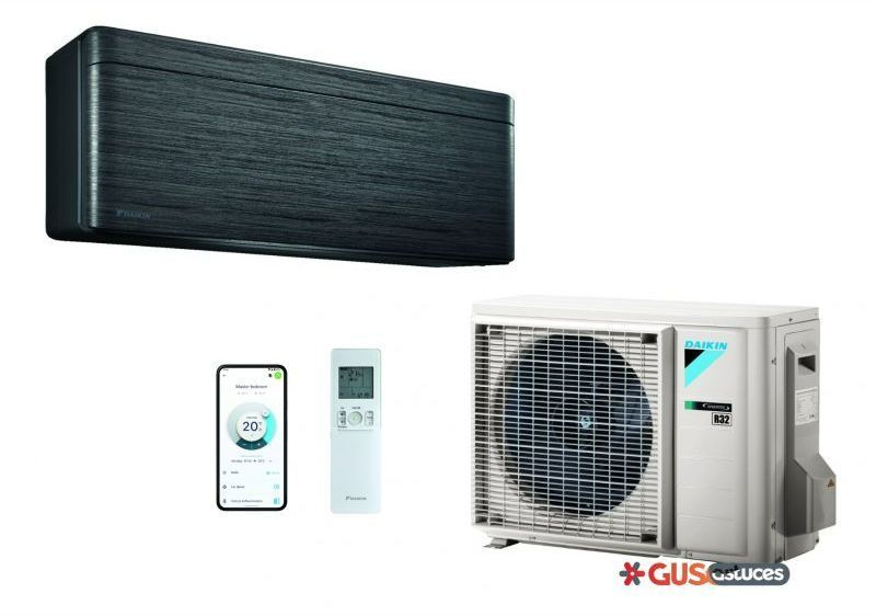 Climatiseur Stylish noir