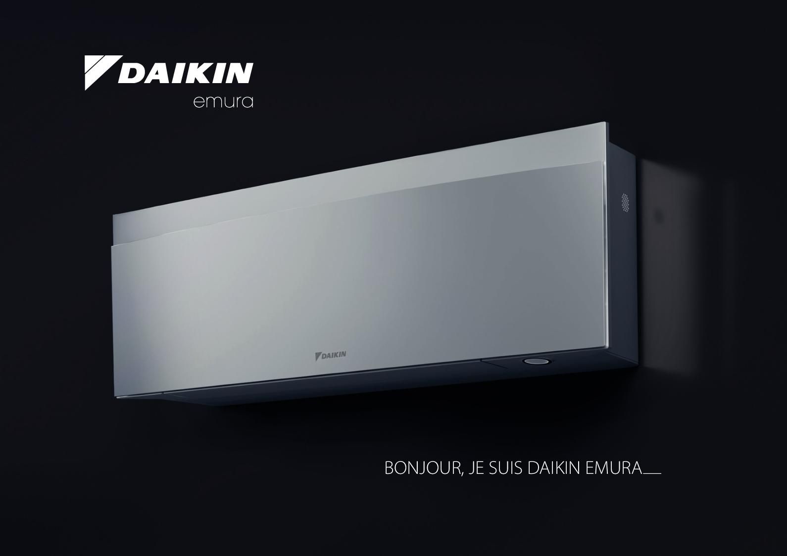 CLIMATISEUR DAIKIN EMURA GRIS