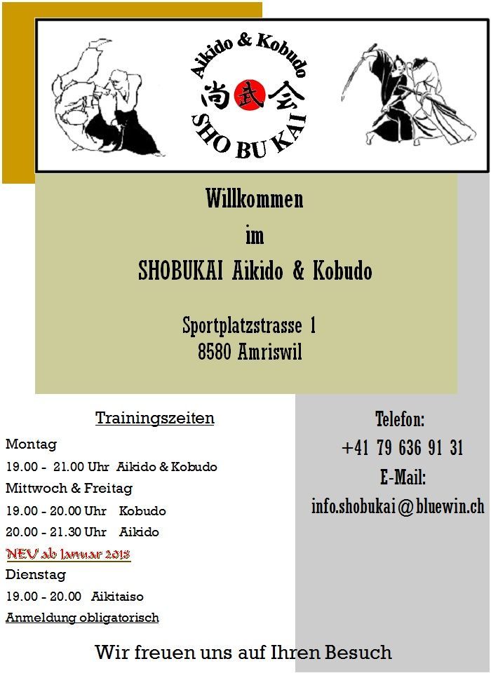 SHOBUKAI Aïkido et Kobudo