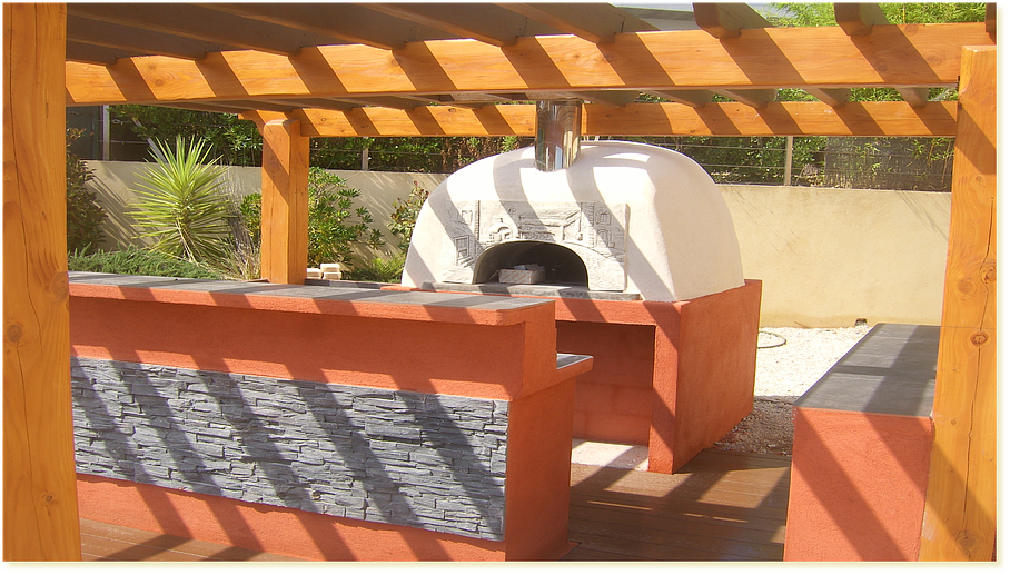 Construction de four à pain