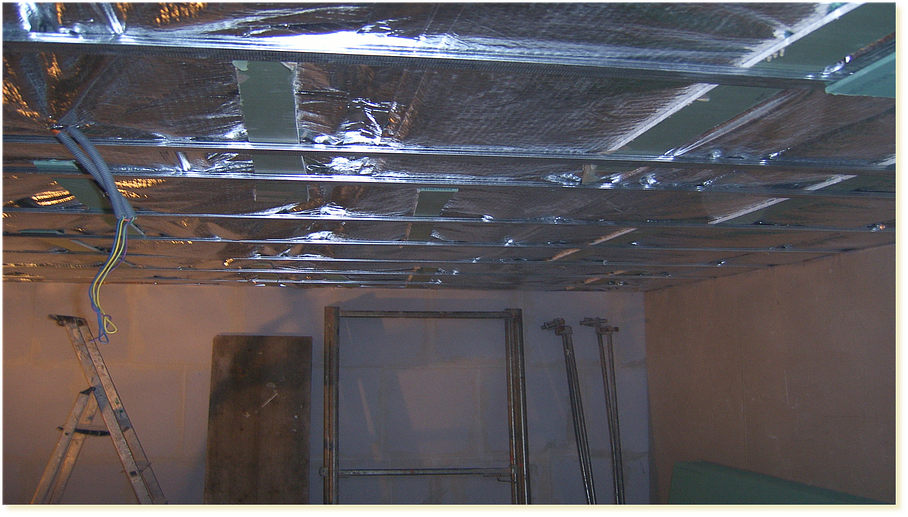 isolation interieure plafonds