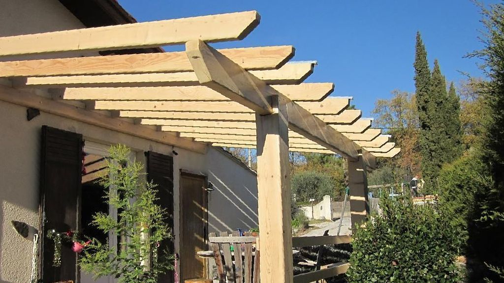 Avancée sur terrasse