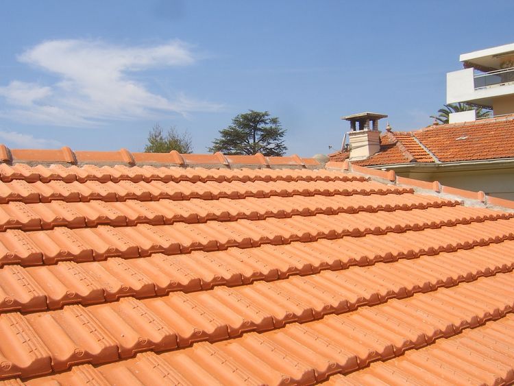 Toiture en tuiles