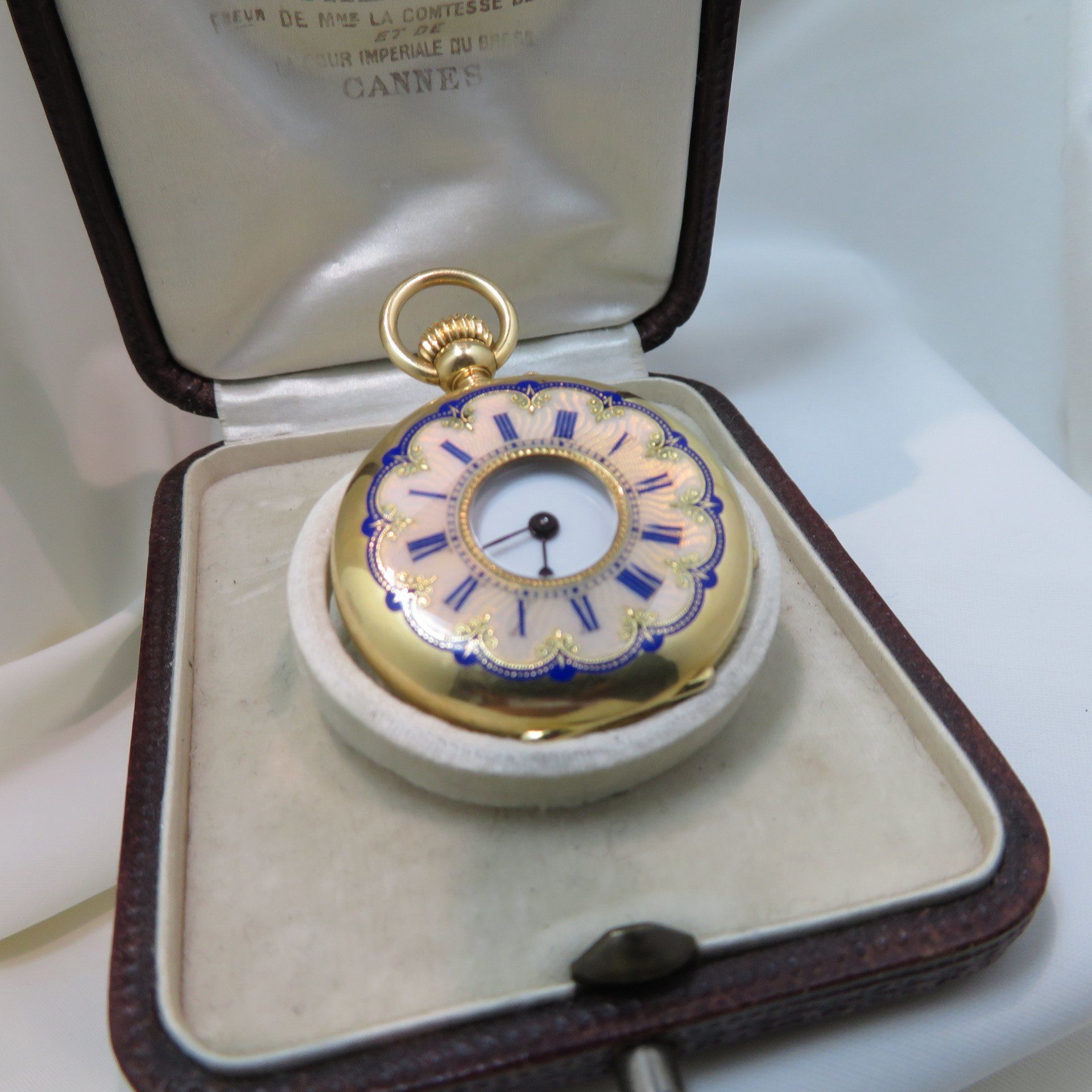 Montre à gousset en or