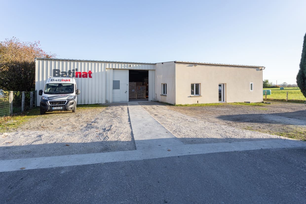 Locaux de l'entreprise vus de l'extérieur