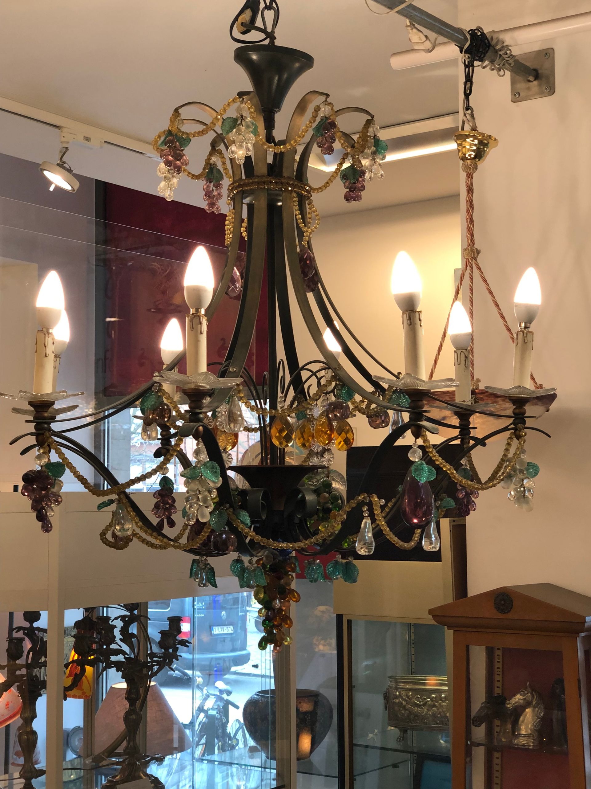 lustre art déco