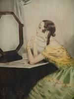 Lithographie art déco de William Ablett, imprimée par l'Estampe à Paris.