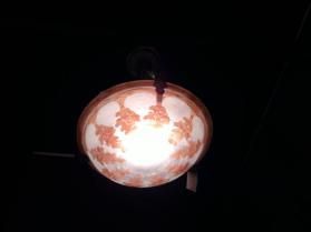 Luminaire. Vasque de Charles SCHNEIDER, France.