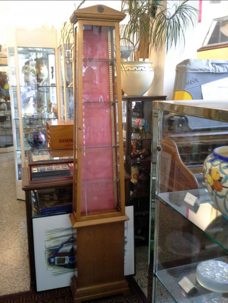 Vitrine en merisier
