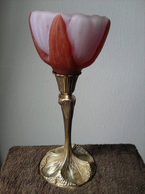 lampe Daum art nouveau 