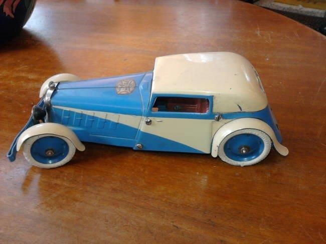 Voiture Meccano de 1927.
