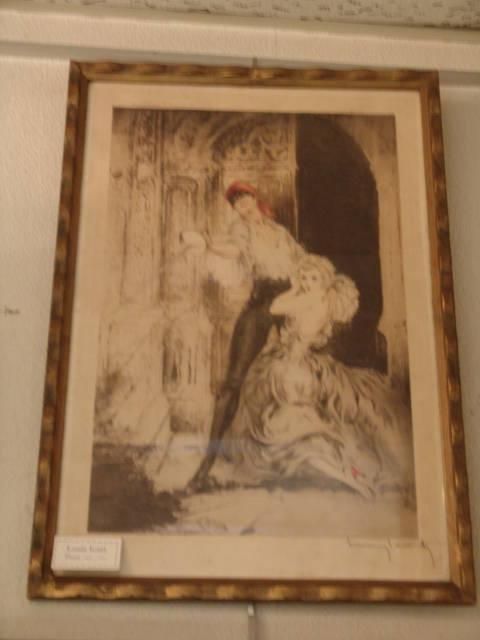Lithographie de Louis Icart intitulée