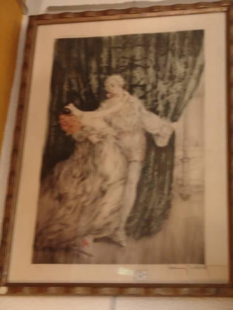 Lithographie de Louis ICART, France, intitulée