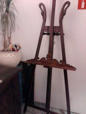 Chevalet fin 19ème en bois foncé
