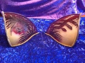 Paire d'appliques de coin art nouveau