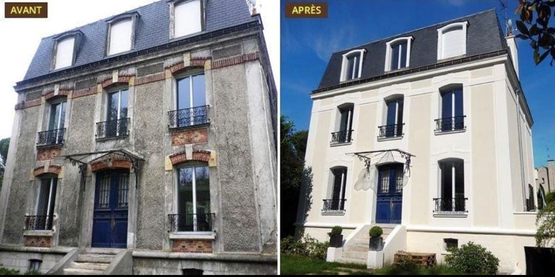 façade avant/après