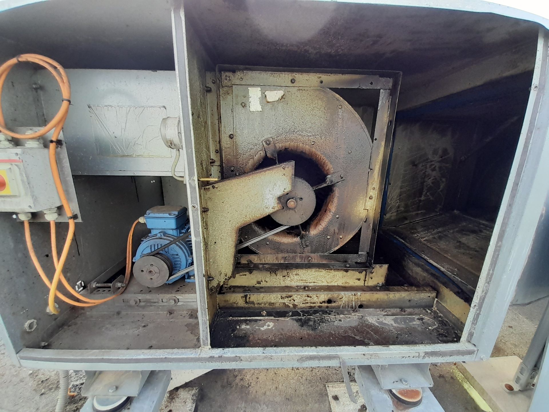 Système de hotte en panne