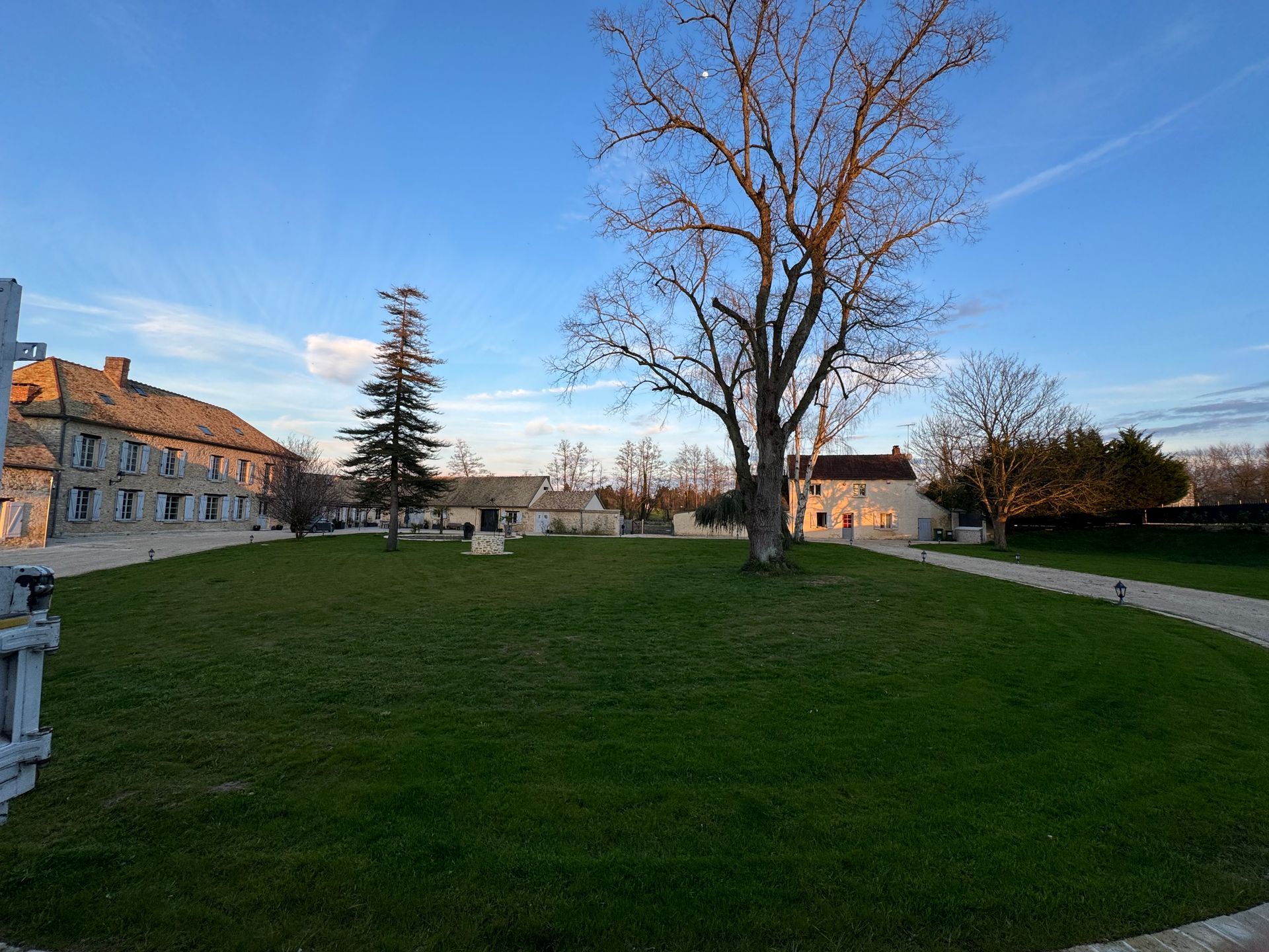 Terrain mis au propre